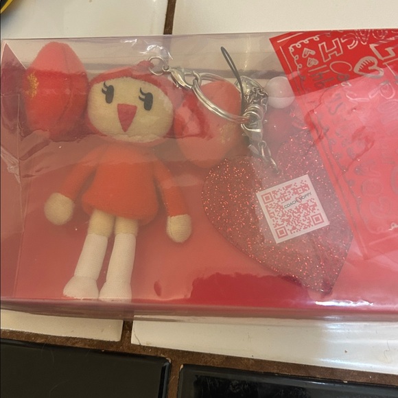 Coach Poppy Cherry Chan Bag Charm - Picture 3 of 4